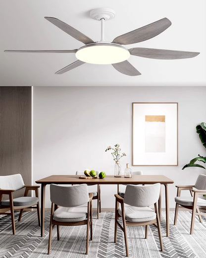 WOMO 6 Blade Large Ceiling Fan Lamp-WM5216