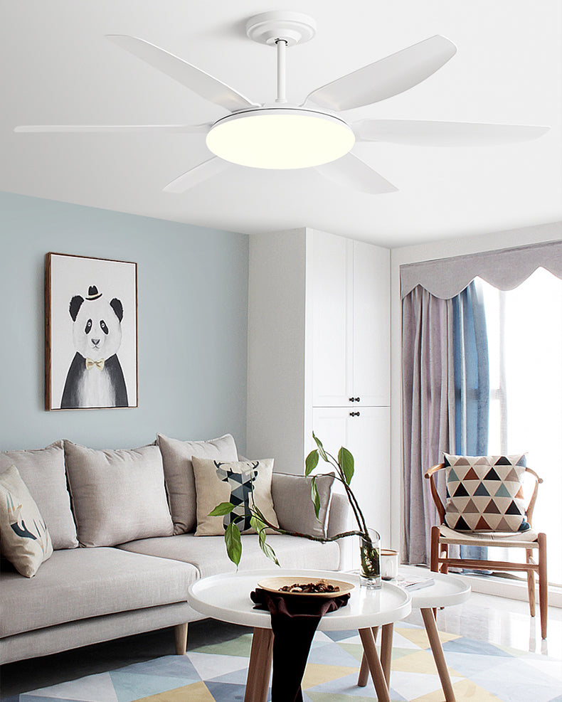 WOMO 6 Blade Large Ceiling Fan Lamp-WM5216