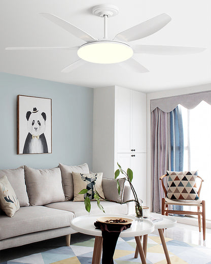 WOMO 6 Blade Large Ceiling Fan Lamp-WM5216