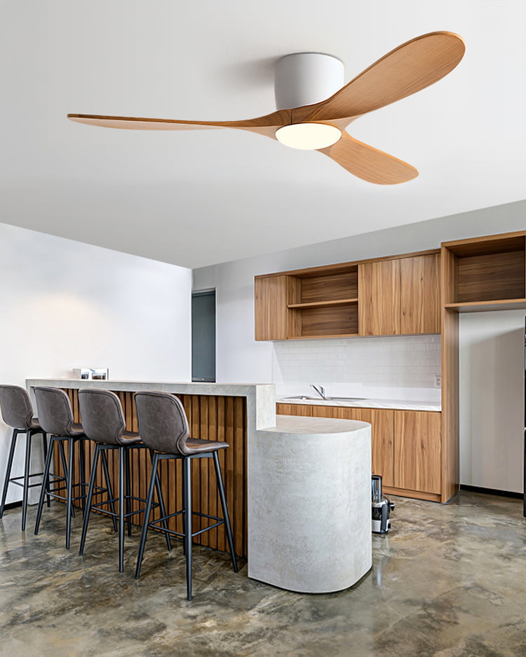 WOMO 42 Inch Low Profile Ceiling Fan Lamp-WM5223
