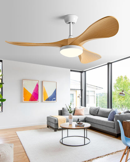 WOMO 52 Inch Modern Ceiling Fan Lamp-WM5224