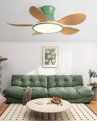 WOMO Moderne Flachbau-Deckenventilatorleuchte – WM5239