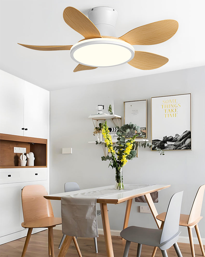 WOMO Moderne Flachbau-Deckenventilatorleuchte – WM5239