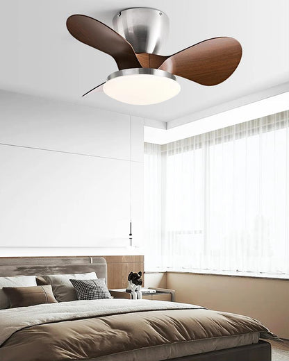 WOMO Small Low Profile Ceiling Fan Lamp - WM5240