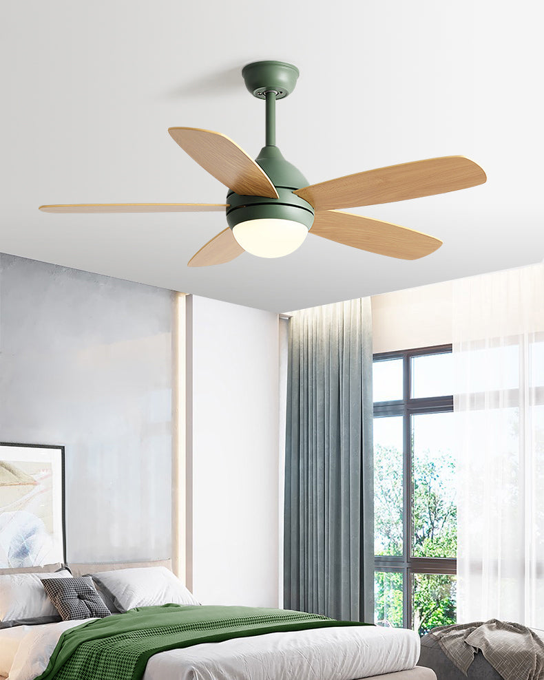 WOMO Modern 5 Blade Ceiling Fan Lamp - WM5247
