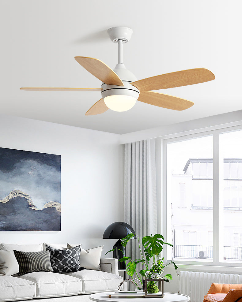 WOMO Modern 5 Blade Ceiling Fan Lamp - WM5247