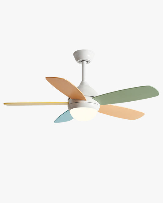 WOMO Modern 5 Blade Ceiling Fan Lamp - WM5247