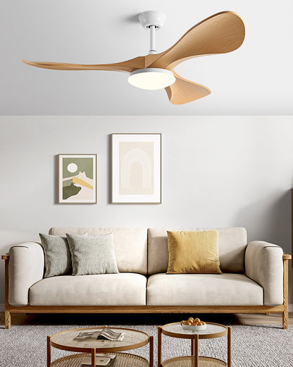 WOMO 3 Blade Modern Ceiling Fan Lamp - WM5249