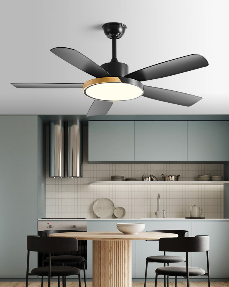 WOMO 5 Blade Modern Ceiling Fan Lamp - WM5250