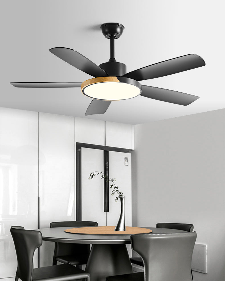 WOMO 5 Blade Modern Ceiling Fan Lamp - WM5250