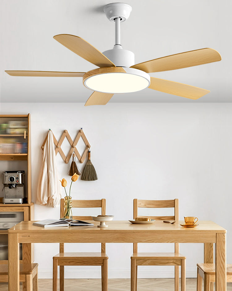 WOMO 5 Blade Modern Ceiling Fan Lamp - WM5250