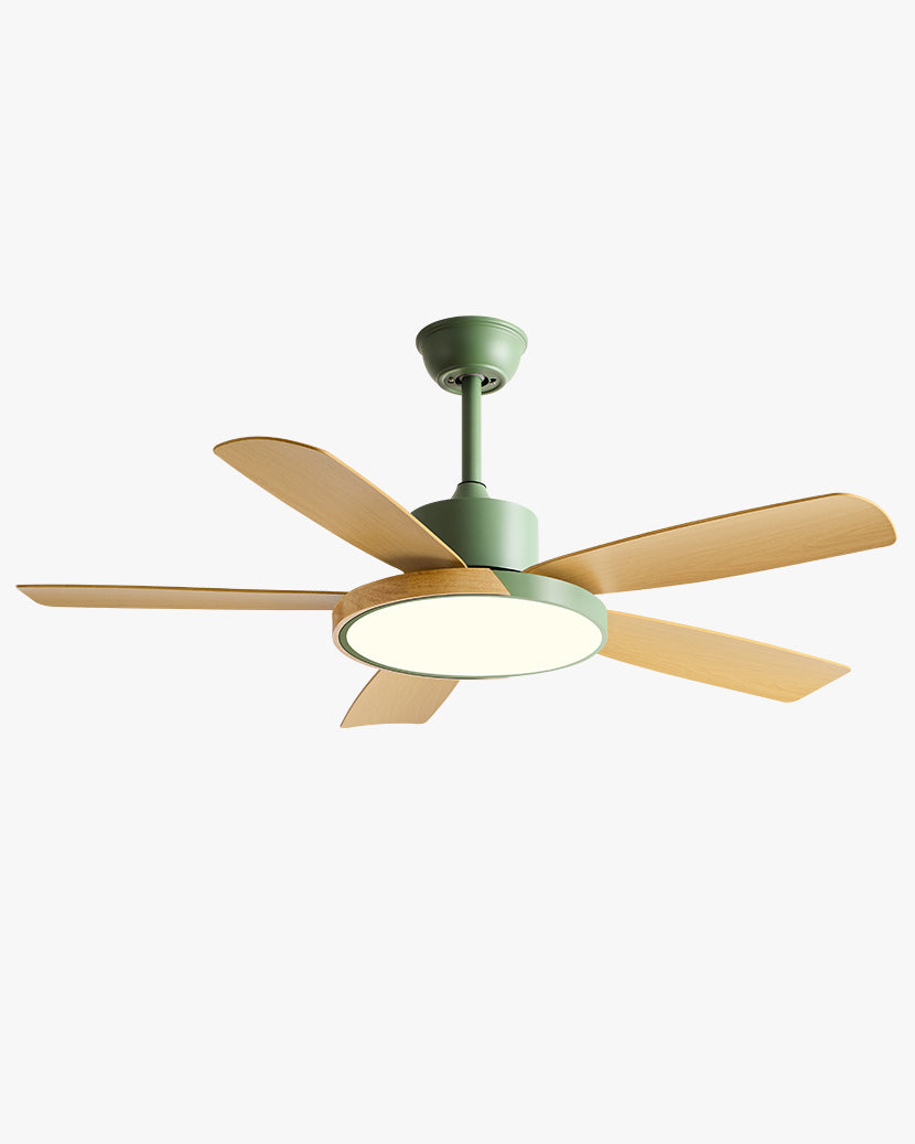 WOMO 5 Blade Modern Ceiling Fan Lamp - WM5250