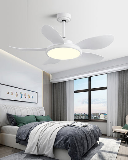 WOMO 5 Blade Modern Ceiling Fan Lamp - WM5252