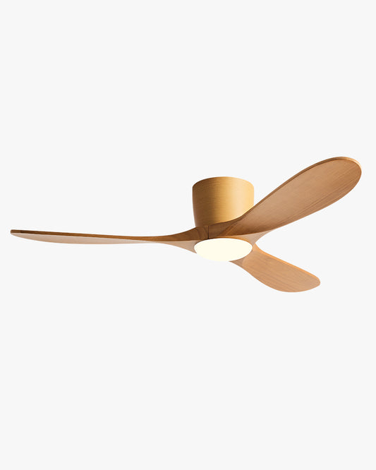 WOMO 3 Blade Low Profile Ceiling Fan Lamp - WM5253