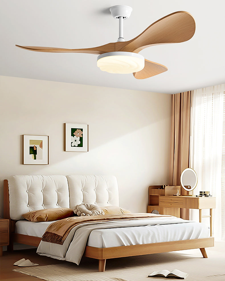 WOMO Moderner Deckenventilator mit hellem Licht - WM5256