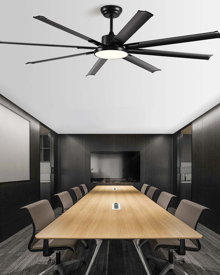 WOMO 8 Blade Big Ceiling Fan Lamp - WM5257