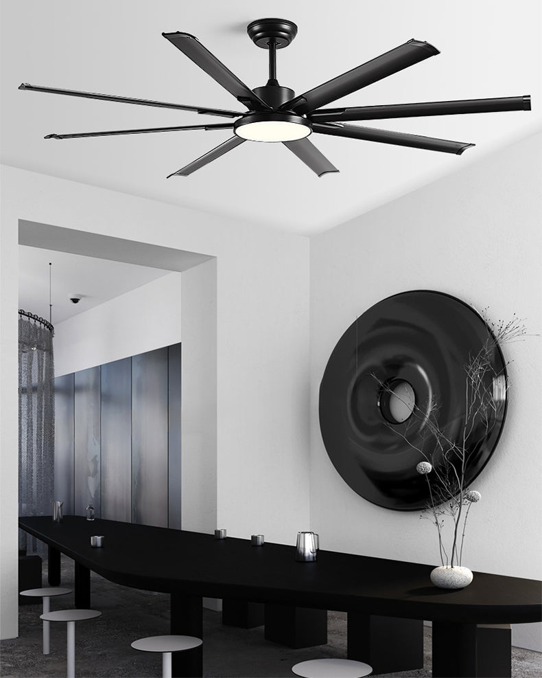 WOMO 8 Blade Big Ceiling Fan Lamp - WM5257