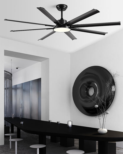 WOMO 8 Blade Big Ceiling Fan Lamp - WM5257
