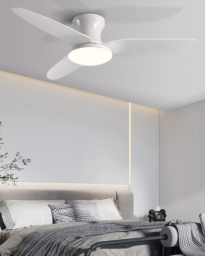 WOMO 3 Blade Low Profile Ceiling Fan Lamp - WM5261