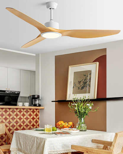 WOMO 3 Blade Modern Ceiling Fan Lamp - WM5262