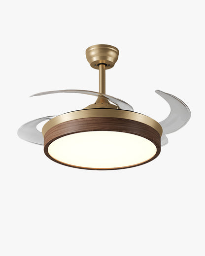 WOMO Retractable Blade Ceiling Fan Lamp - WM5265