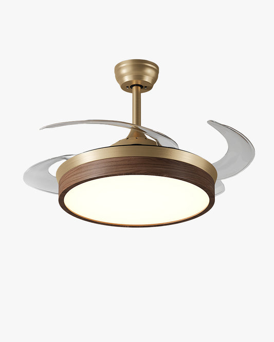 WOMO Retractable Blade Ceiling Fan Lamp - WM5265