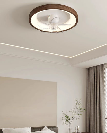 WOMO Retractable Low Profile Ceiling Fan Lamp - WM5271