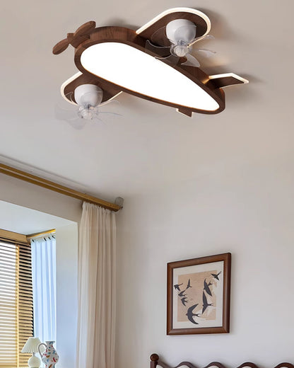 WOMO Propeller Low Profile Ceiling Fan Lamp - WM5274