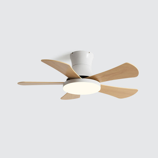 WOMO Scandi Low Profile Ceiling Fan Lamp-WM5086