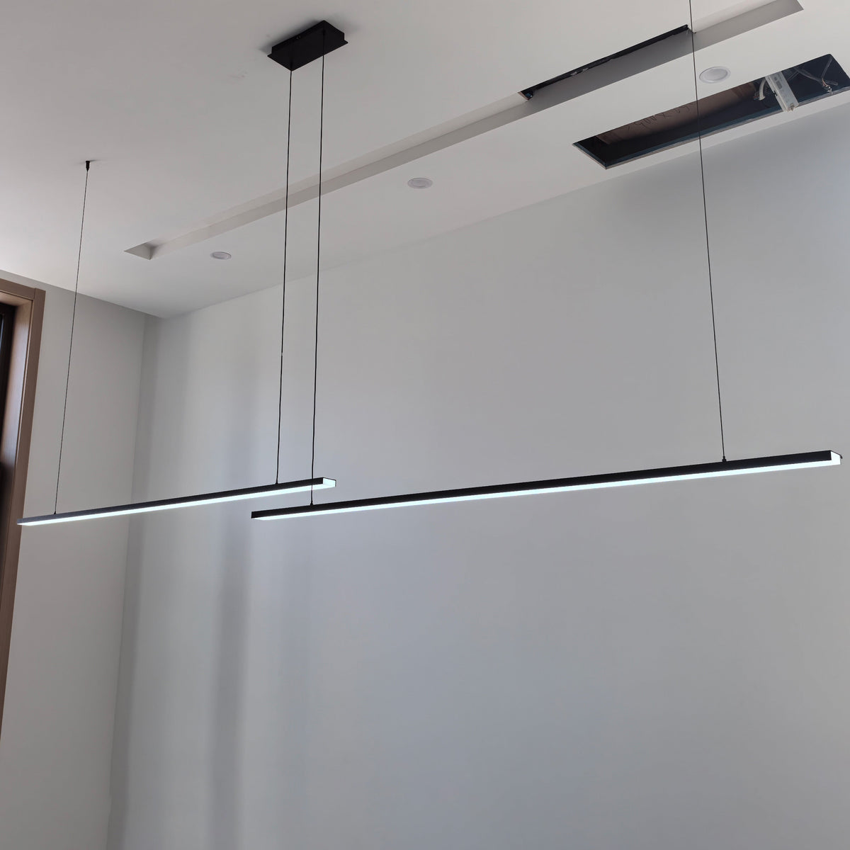 WOMO Elongated LED Chandelier Dining Table Simple-WM2011