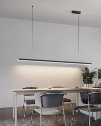 WOMO Elongated LED Chandelier Dining Table Simple-WM2011