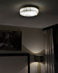 WOMO Plafonnier moderne rond en albâtre-WM1118