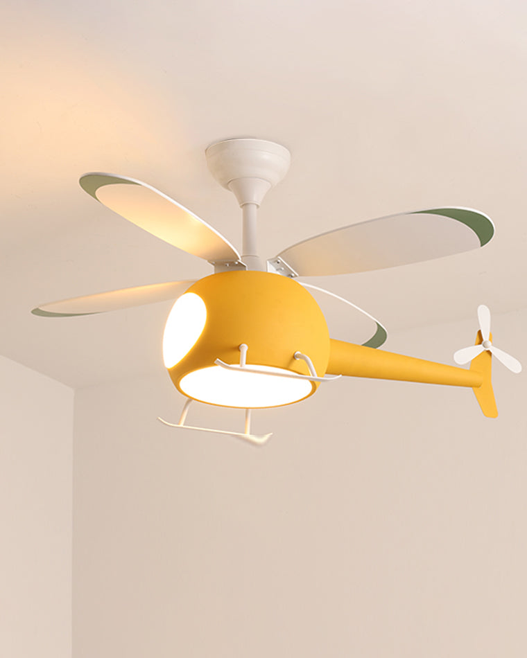 WOMO Flugzeug Kinder Deckenventilator Lampe-WM5007