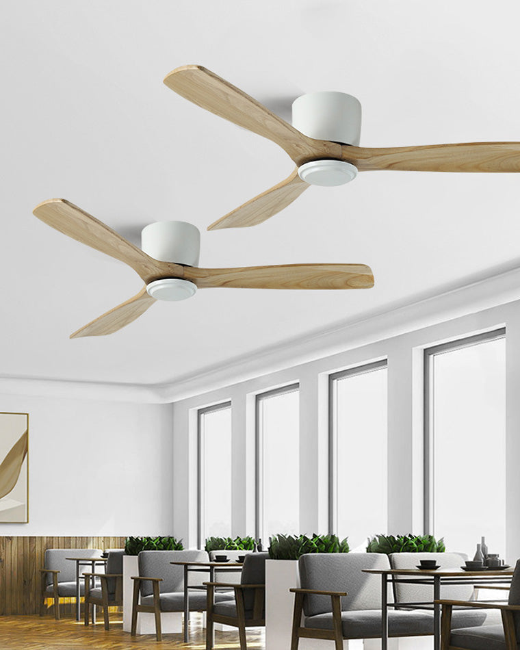WOMO Große Flachbau-Deckenventilatorlampe-WM5052