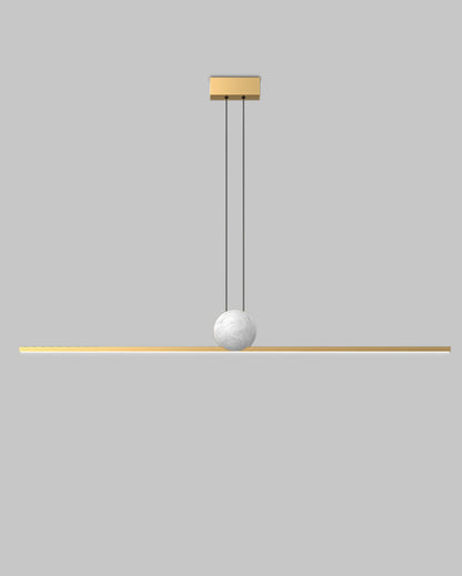 WOMO Marble Linear Pendant Light-WM2329