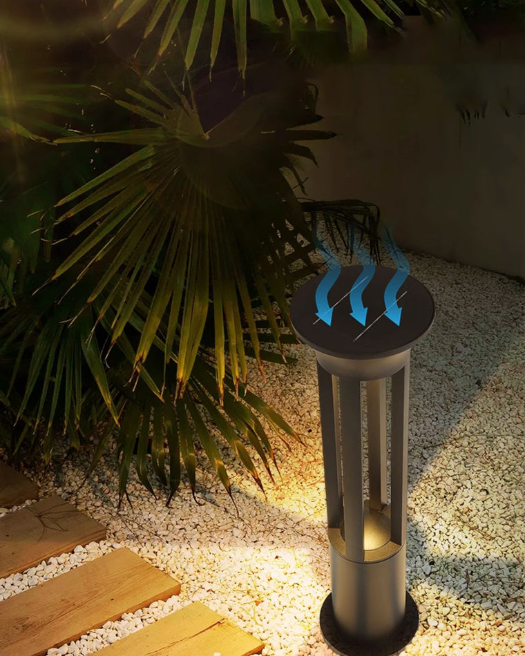 WOMO Solar Rasenpollerleuchte-WM9056