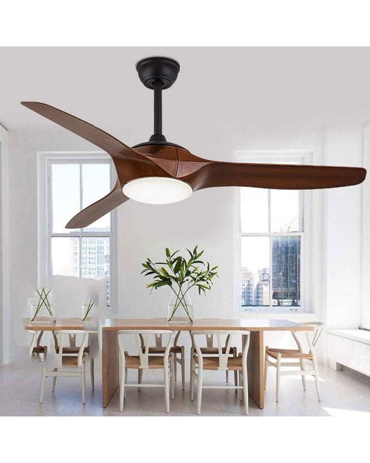 WOMO 3-Blatt-Deckenventilatorlampe, groß-WM5107