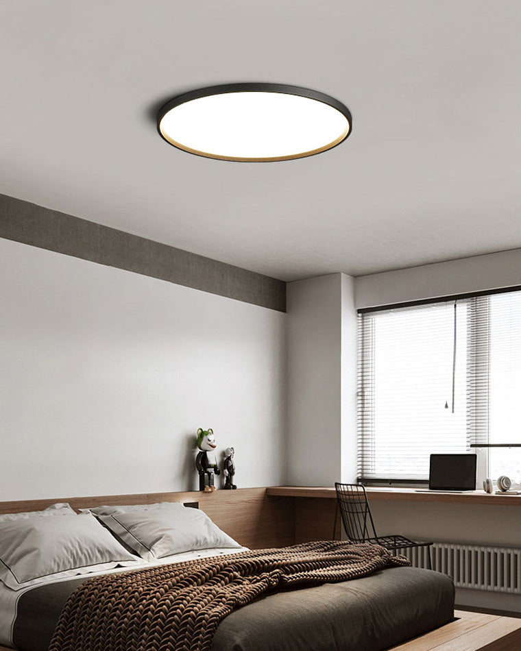 WOMO Flat Round Flush Mount Ceiling Light-WM1024