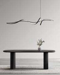WOMO Suspension LED Spirale noire - WM2299