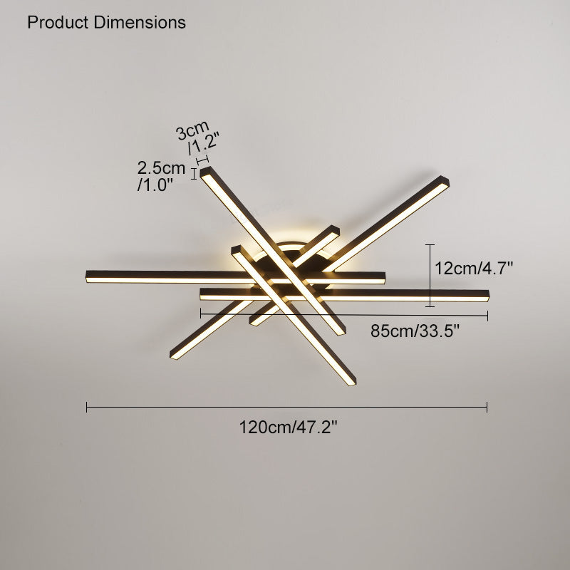 WOMO Integrated LED Ceiling Light with Flush Mounting - WM1008
