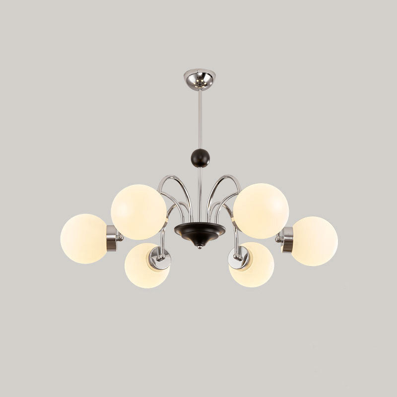 WOMO Mid Century Kronleuchter Glaskugeln-WM2304