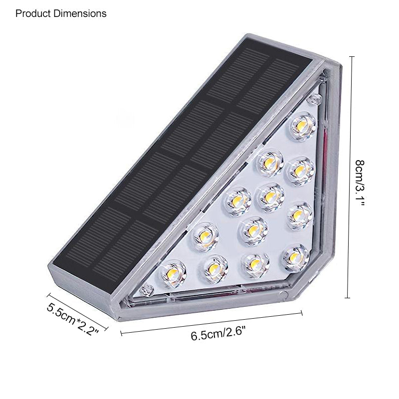 WOMO Solar-Terrassenleuchte mit Bewegungsmelder-WM9023