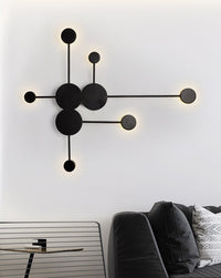WOMO Skulpturale Wandleuchte mit mehreren Lichtern-WM6011