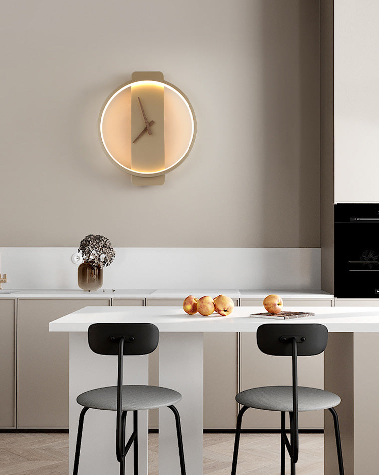 WOMO Wanduhr mit LED-Beleuchtung-WM6012