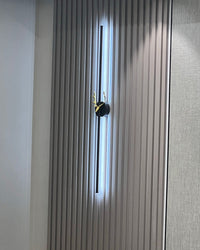 WOMO Lange Wandleuchte mit Geweih -WM6019