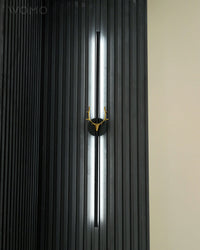 WOMO Lange Wandleuchte mit Geweih -WM6019