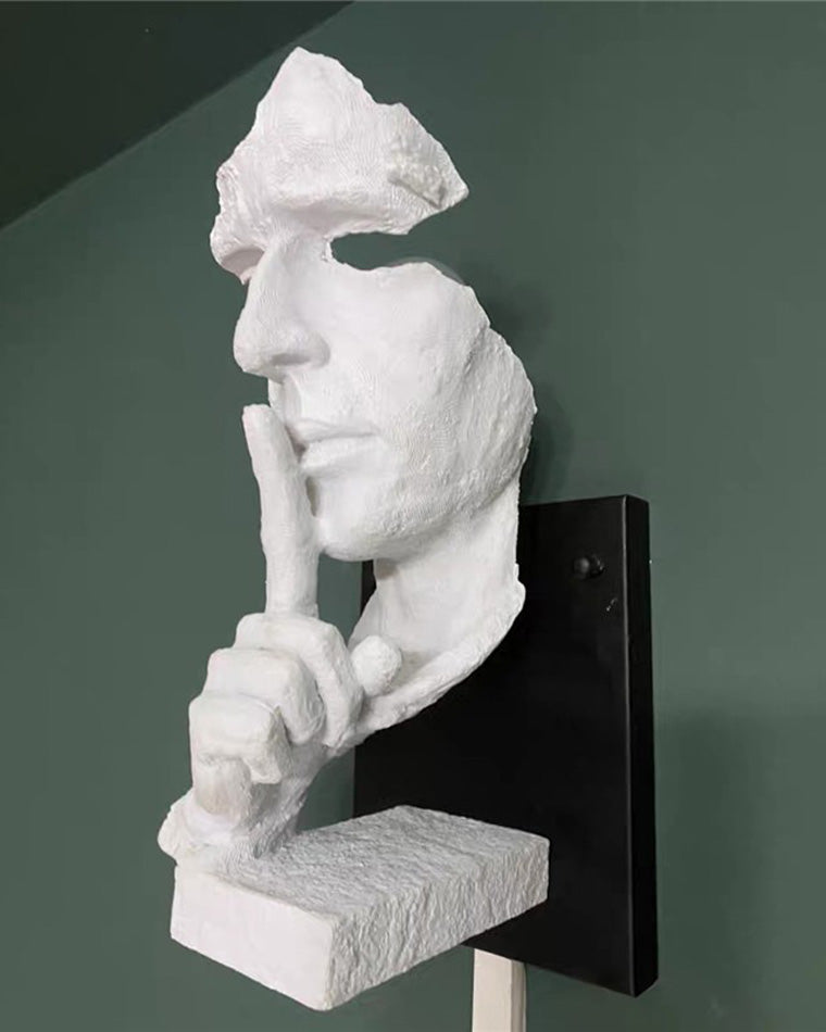 WOMO Silence Gesture Skulpturale Wandleuchte-WM6023