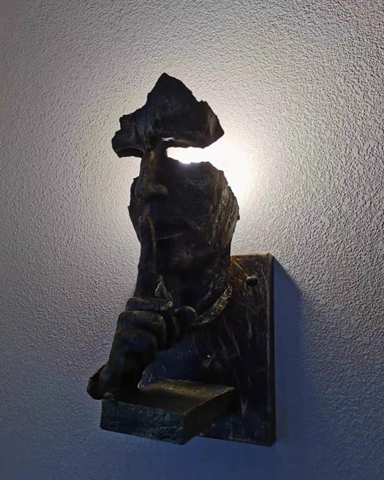 WOMO Silence Gesture Skulpturale Wandleuchte-WM6023