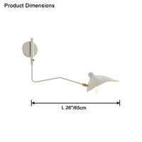 WOMO Swivel Double Arm Wall Light with Articulated Arm - WM6024