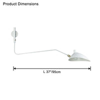 WOMO Swivel Double Arm Wall Light with Articulated Arm - WM6024